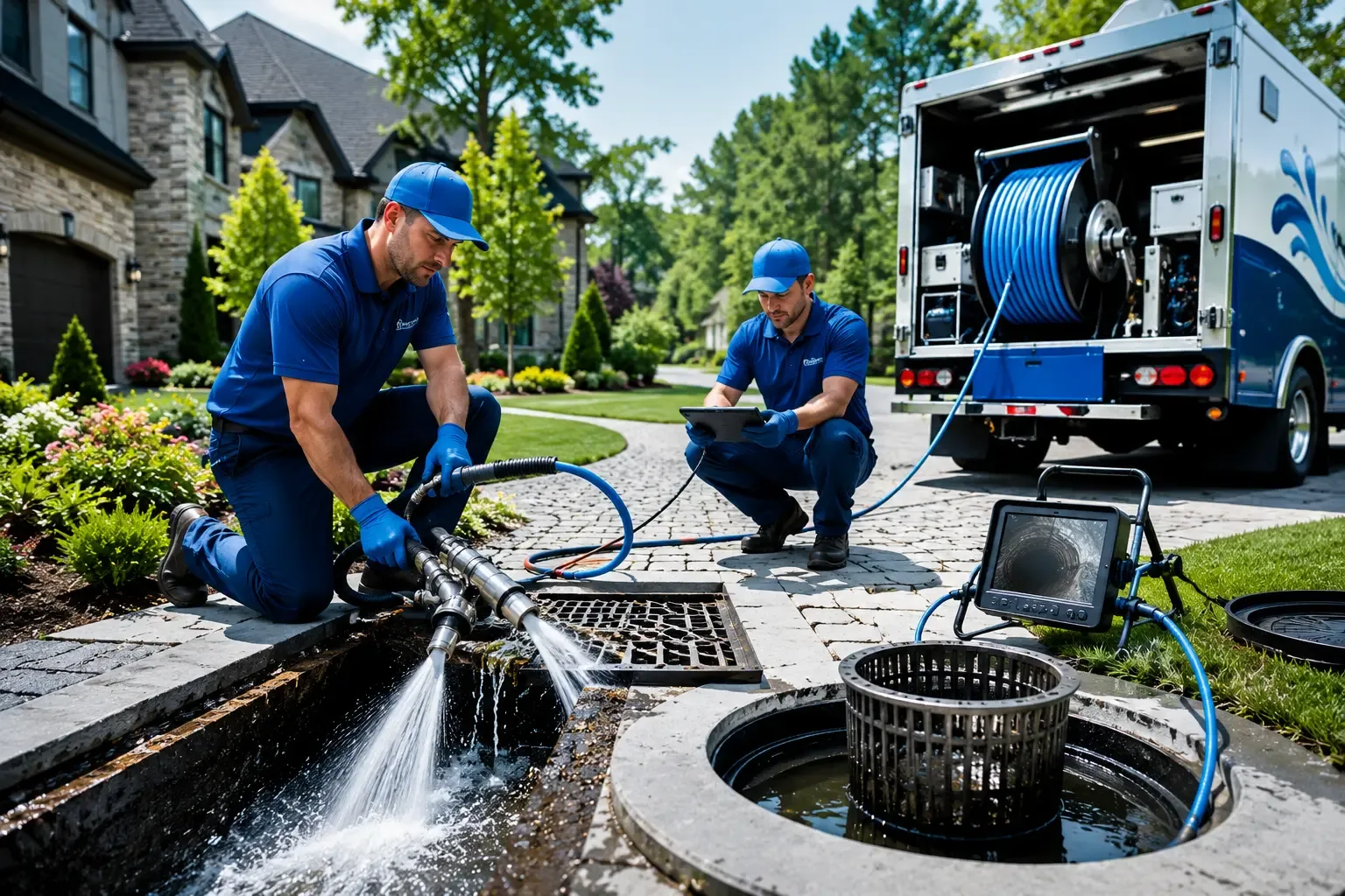 Local outdoor drain cleaning professionals in Newport Center, VT
